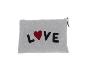 Sundry Womens Knit Love Clutch Handbag