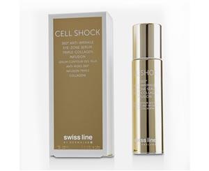 Swissline Cell Shock 360 AntiWrinkle EyeZone Serum 15ml/0.5oz