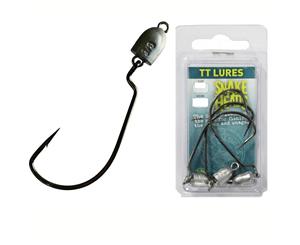 TT Lures Snake Head Jig Heads 1/6 #8/0 XH