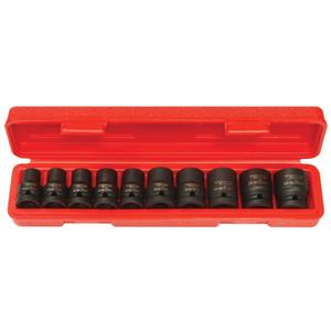 TTI 10 Piece 1/2inch Metric Socket Set Impact