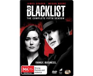 The Blacklist The Complete Fifth Season 5 Box Set DVD Region 4