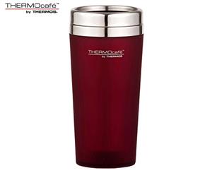 Thermos 420mL THERMOcaf Stainless Steel Vacuum Insulated Travel Tumbler - Matte Red