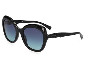 Tiffany & Co. Women's TF4154 Sunglasses - Black/Azure Blue