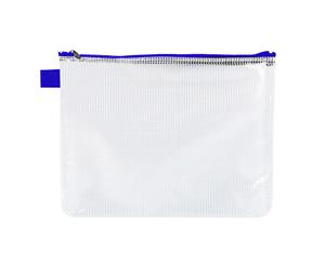 Tiger Stationery A5 Tuff Bag (Transparent/Blue) - SG14764