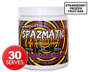 Tim Muriello's Spazmatic Pre-Workout Drink Strawberry Frozen Fruit Bar 351g