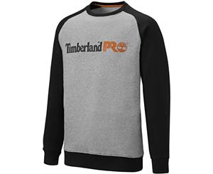 Timberland Pro Mens Honcho Sport Raglan Sweatshirt - Grey/Black