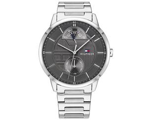 Tommy Hilfiger Men's 44cm Multifunction Stainless Steel Watch - Silver/Grey