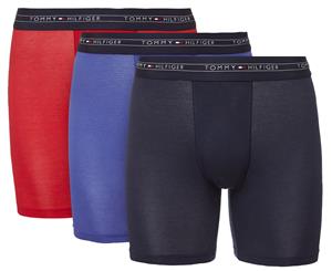 Tommy Hilfiger Men's Cotton Air Breathable Stretch Boxer Brief 3-Pack - Multi