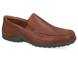 Tommy Hilfiger Men's Kerry Slip-On Shoes - Medium Brown