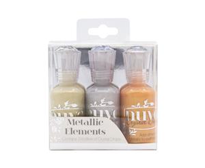 Tonic Studios - Nuvo - Crystal Drops 3 pack - Metallic Elements