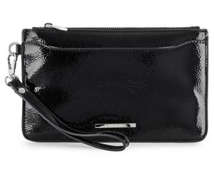 Tony Bianco Hurley Pouch Wallet - Black Patent