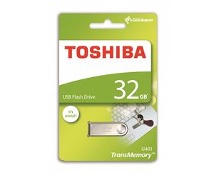 Toshiba 32GB TransMemory U401 USB2 Metal