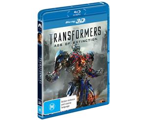 Transformers Age of Extinction 3D Edition with 2D Edition Blu-ray Region B