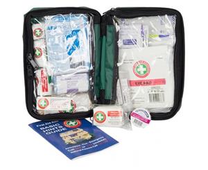 Travel & Backpacker First Aid Kit - Black