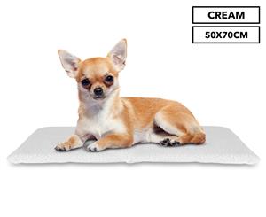 Trendy Pets 50x70cm Self Warming Pet Blanket - Cream