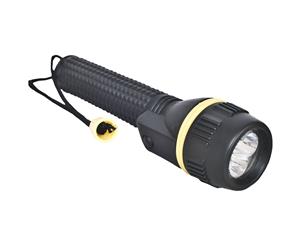 Trespass Illumination 3 Led Rubber Torch (Black) - TP517