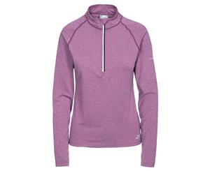 Trespass Womens/Ladies Rado Long Sleeve Active Top (Grape Wine Marl) - TP3557