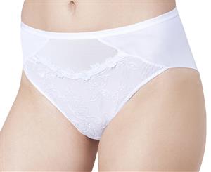 Triumph Women's Wild Rose Florale Maxi Brief - White