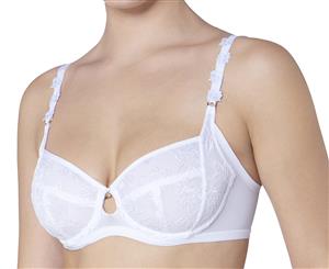 Triumph Women's Wild Rose Florale Wired Bra - White