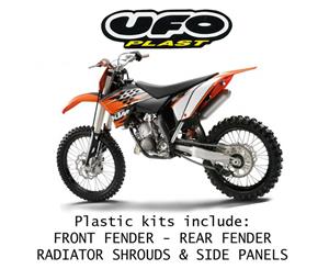 UFO Plastic KIT for KTM Motor Bike SX/SXF 2007-2008 Model OEM