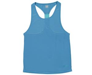 USA Pro Girls Boyfriend Tank Top Junior - Bright Blue