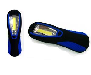 Ultra Bright Work Light with COB LED Technology Convenient Swivel Hook Magnetic Back for Easy Mounting Navy