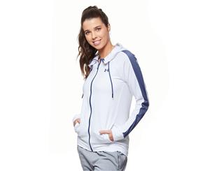 Under Armour Women's Featherweight Fleece Hoodie - White