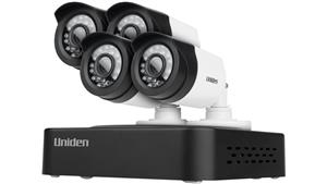 Uniden Guardian 4 Channel DVR Security System with 4 Weatherproof Camera