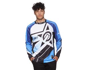 Unit Men's Beyond Long Sleeve MX Jersey - Blue