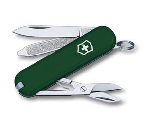 VICTORINOX CLASSIC SD SWISS ARMY KNIFE Multi Pocket Tool Gadget - Green