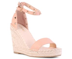 Verali Women's Amiro Wedge - Apricot Tumble