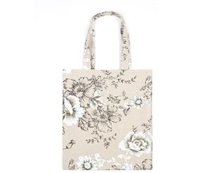 Vintage Peony Flower Women's Handbag Tote Bag