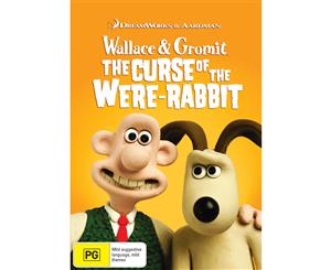 Wallace and Gromit The Curse of the Were rabbit DVD Region 4