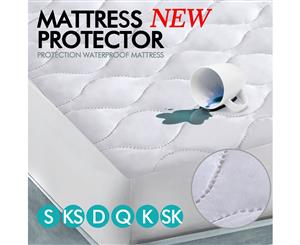 Waterproof Fitted Mattress Protector Topper