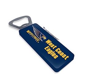 West Coast Eagles AFL Magnetic Rubber Bottle Opener