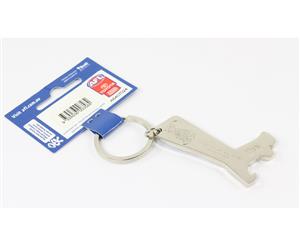 Western Bulldogs AFL Team Boot Bottle Opener Keyring