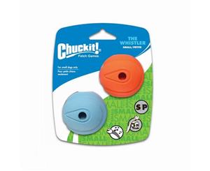 Whistler Small Chuck It Dog & Puppy Ball 2 Pack - 5cm (ChuckIt)