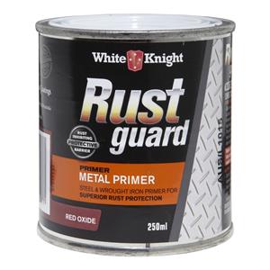 White Knight Rust Guard 250ml Red Oxide Metal Primer