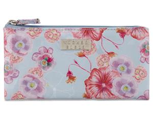 Wicked Sista Small Flat Cosmetics Bag / Purse - Josephine Floral