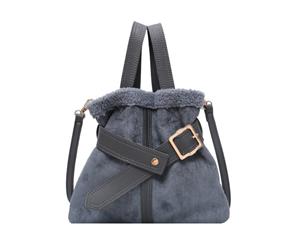 Winter Women's Shoulder Bag - Grey