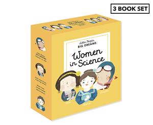 Women in Science 3-Book Hardcover Box Set by Isabel Sanchez Vergara