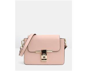 Women's Seattle Night Leather Cross-Body - Blush