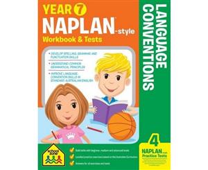 Year 7 NAPLAN - Style Language Conventions Workbook and Tests  School Zone