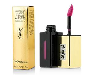 Yves Saint Laurent Rouge Pur Couture Vernis A Levres Pop Water Glossy Stain #206 Misty Pink 6ml/0.2oz