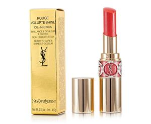 Yves Saint Laurent Rouge Volupte Shine # 15 Corail Intuitive/ Corail Spontini 4.5g/0.15oz