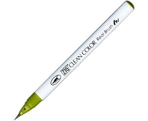 ZIG Kuretake Clean Colour Real Brush Pen 046 Mid Green