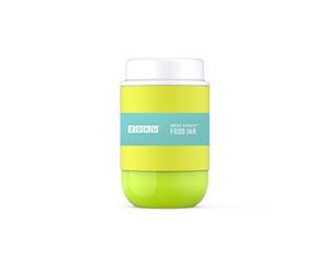 Zoku Neat Stack Stainless Steel Vacuum Insulated Food Jar 475ml Lime Green