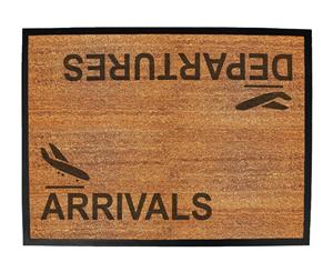 arrivals departures - Funny Novelty Birthday doormat floor mat floormat