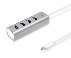 mbeat Stick C USB-C To 4-Port USB 3.0 Hub