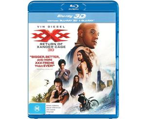 xXx The Return of Xander Cage 3D Edition with 2D Edition Blu-ray Region B